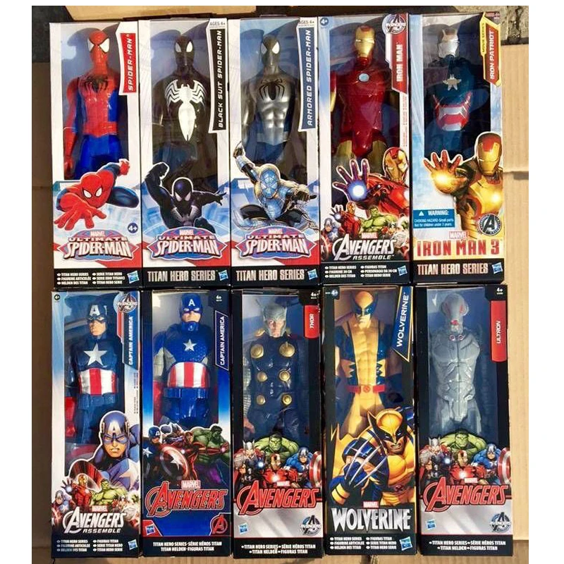 MARVEL Figurine articulée en acier de 12 pouces, héros Spider, Docteur Venom, modèle de figurine mobile, ornement, jouet de collection, cadeau