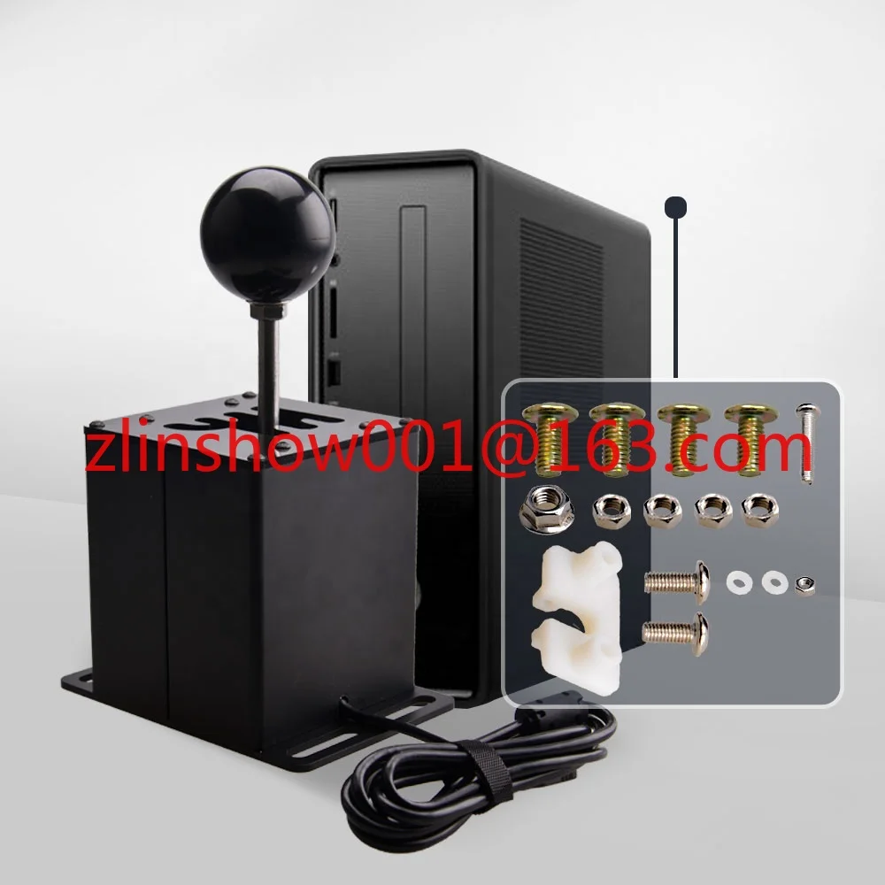 G29/G25/G27/G920/T300RS/GT, for ETS2 Simracing PC Black H Gears Simulation Game USB Sequence Function 6+R Auto Parts