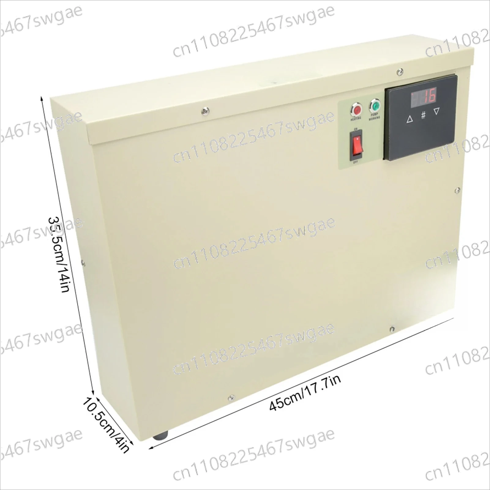 

Водонепроницаемый интеллектуальный цифровой термостат для водонагревателя 11 кВт с сенсорным управлением для ванны