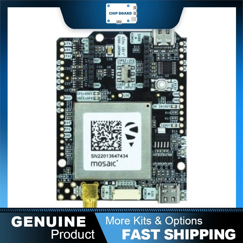 

simpleRTK3B Pro AS-RTK3B-MX5-L125-NH-00 макетная плата для точной навигации и системы кинематического позиционирования в режиме реального времени.