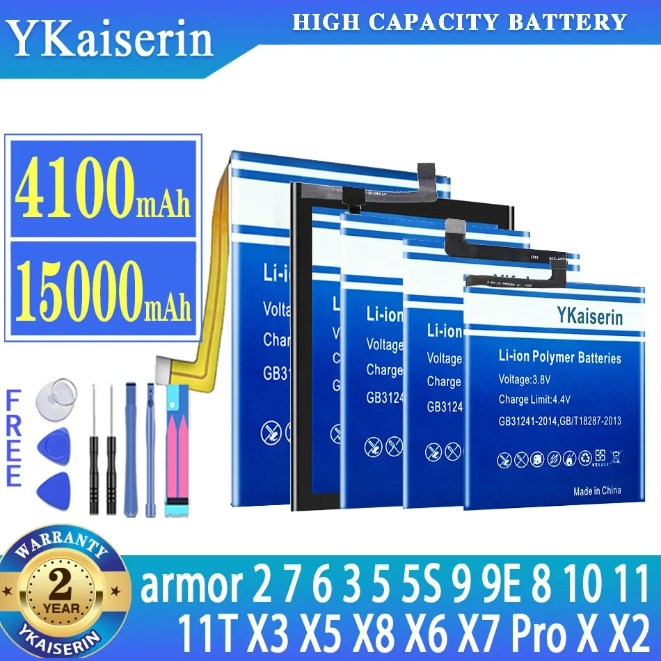 Battery For Ulefone armor 2 7 6 3 5 5S 9 9E 8 10 11 11T X3 X5 X8 X6 X7 Pro X7Pro X X2 armor2 armor7 armor6 armor3 armor5 armor5S