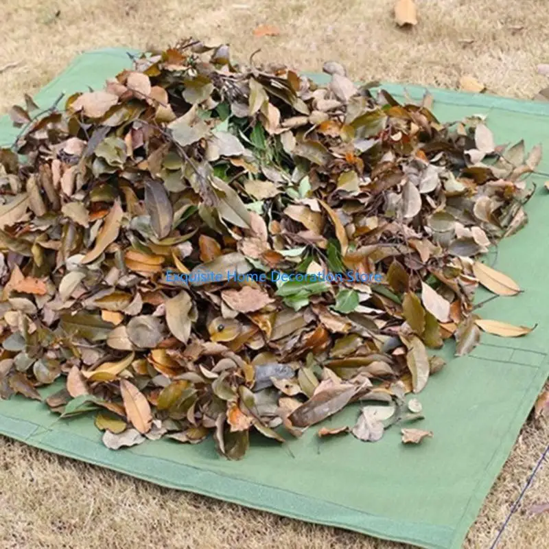 

L5BF просторная сумка для листьев с армированными ручками для переноски легко заполнить сумасшедшие листья сумки