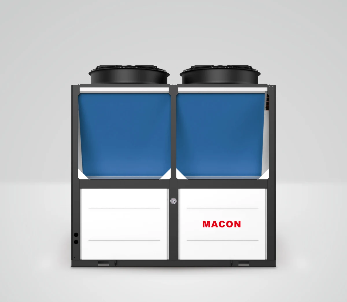 Smart Commercial 50KW Hot Water Heat Pump 75°C R290 air to Water Full Inverter Heat Pump Water Heater view 4