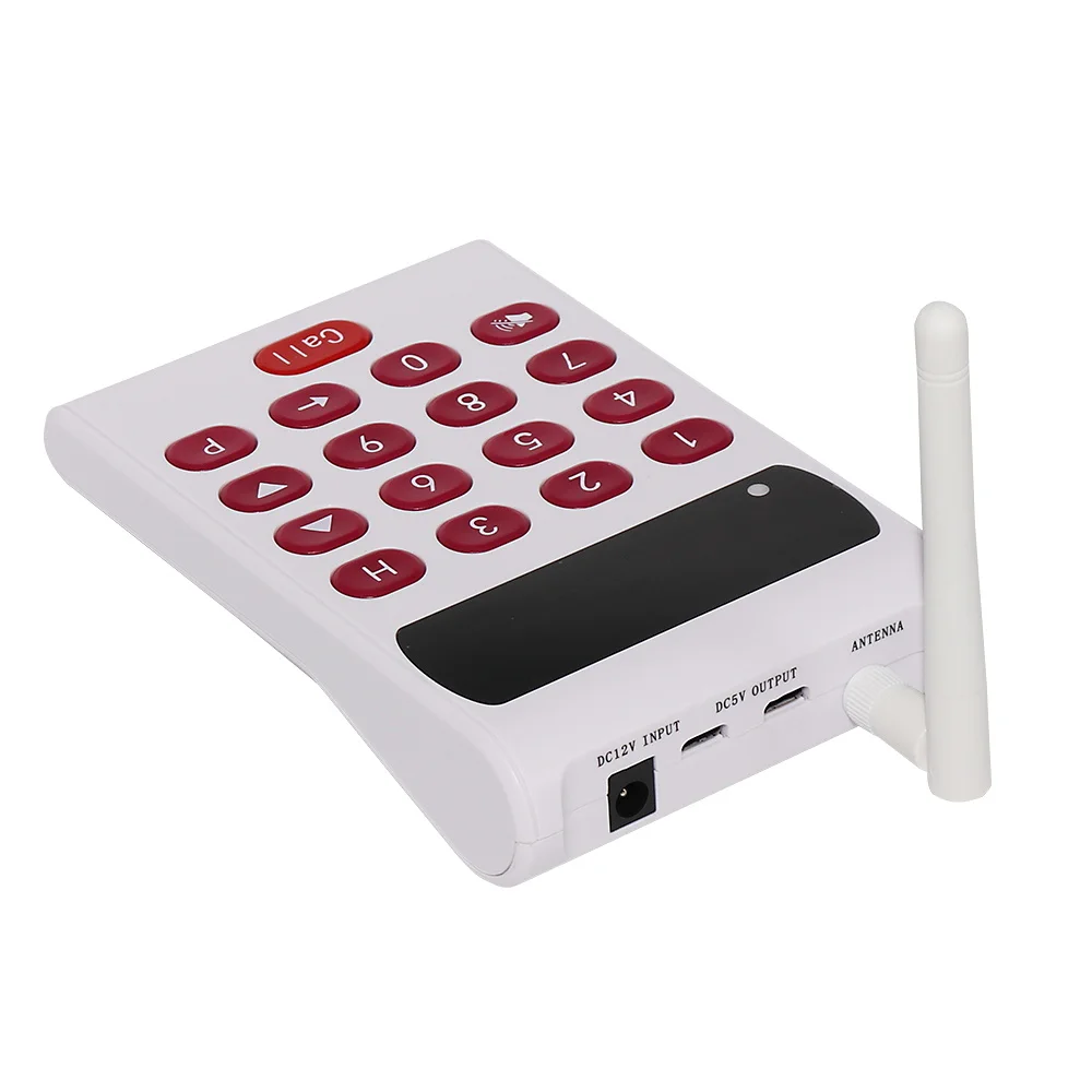 Hot selling wireless waiter call system waterproof queuing wireless calling system for restaurant KL-QC03