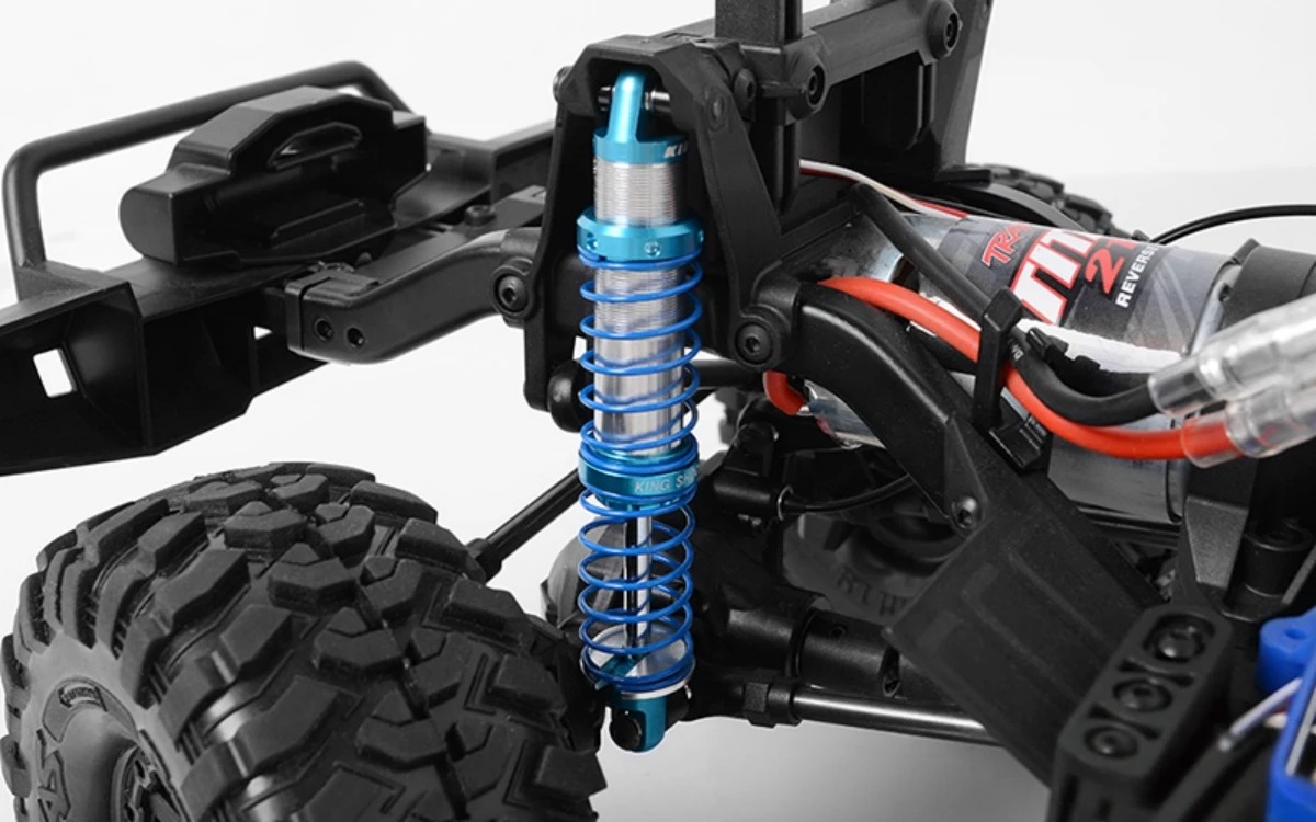 

1/10 Rock Crawler Truck RC4WD King Off-Road Dual Spring Shocks (100mm) for Scale Remote Control toys RC Car Option parts