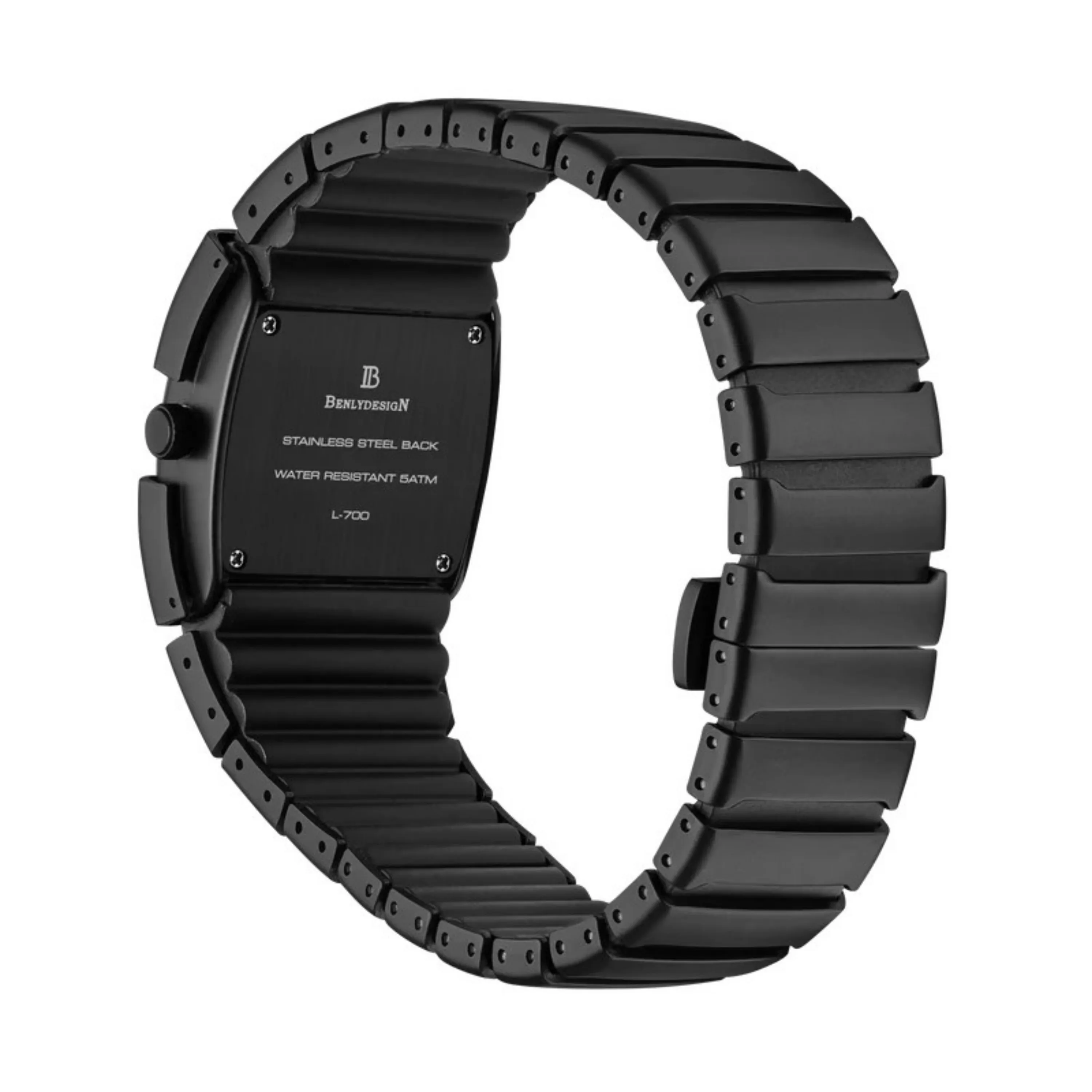 BENLYDESIGN L700 Y2K Armor-Style Quartz Analog Luminous Cyberpunk Watch For Man, Iron Man Inspired, Retro Gift Watch For Him