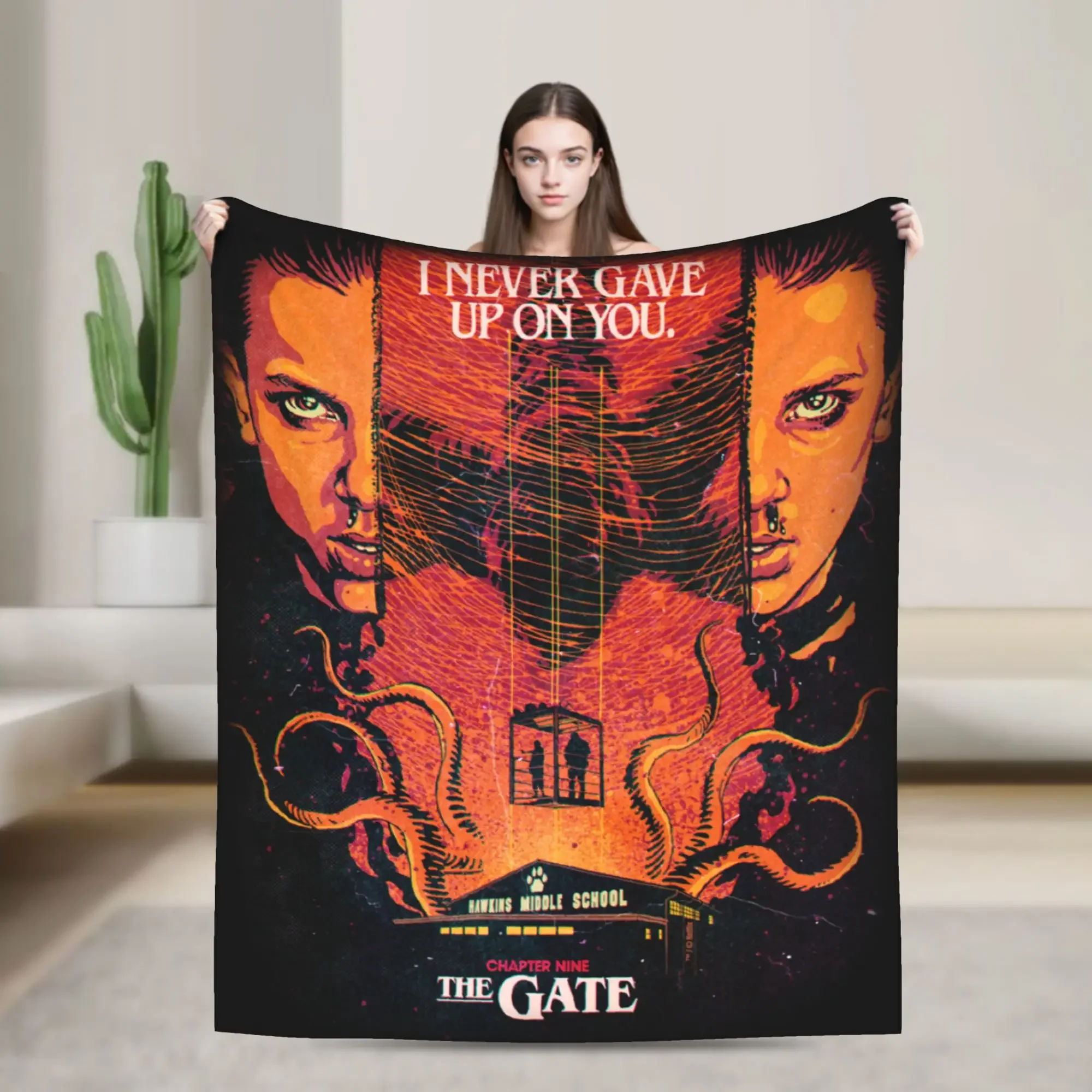 

Супертеплое фланелевое одеяло-плед Butcher Billy с графическим рисунком для спальни, дивана, путешествий, покрывало на кровать