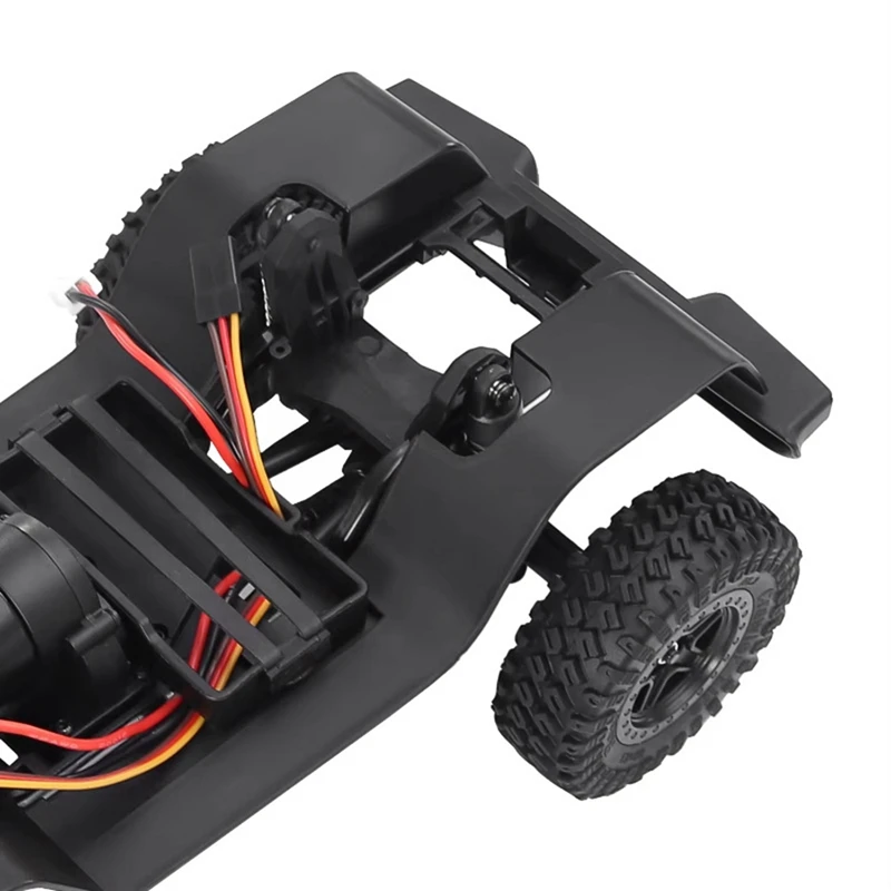 155Mm 6.10Inch Wheelbase Assembled Frame Chassis Front Rear Axles Gearbox For TRX4M 1/18 AX-8560