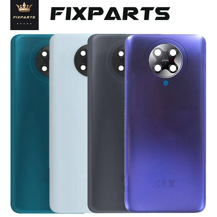 

New For Xiaomi Poco F2 Pro Back Cover Glass Case Rear Housing Door For M2004J11G Battery Cover Replacement