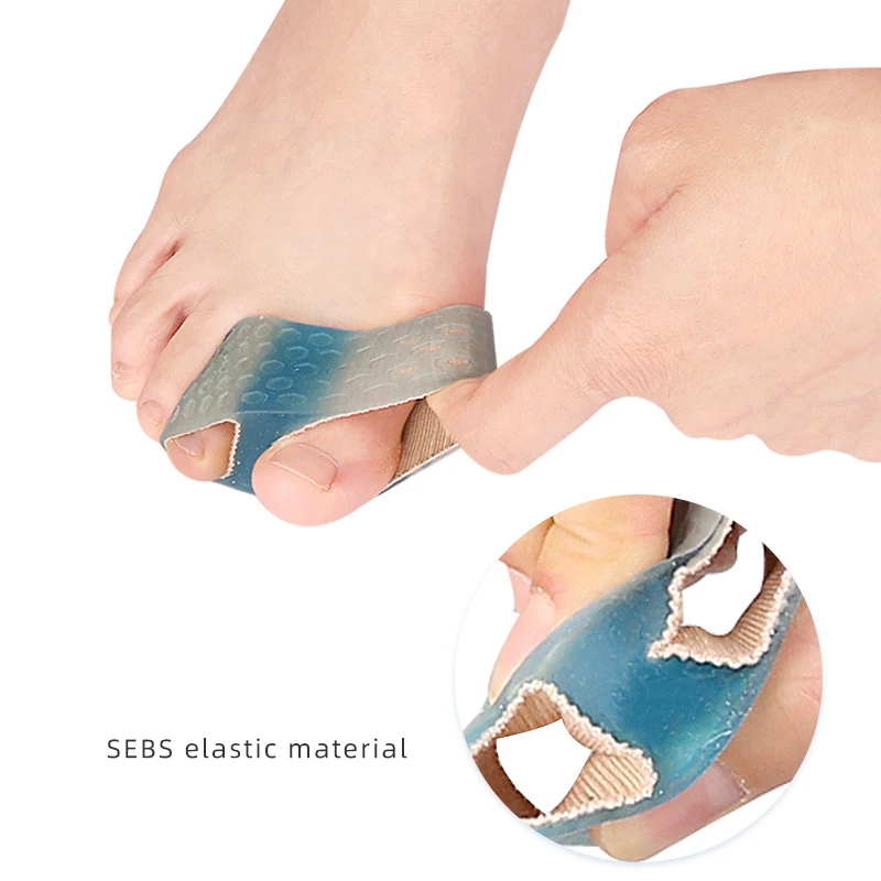 1 Stuks Gel Hallux Valgus Hamer Teen Duim Splitter Siliconen Stijltang Voetverzorgingstool Separatoren Pijnstilling Bunions Versteller