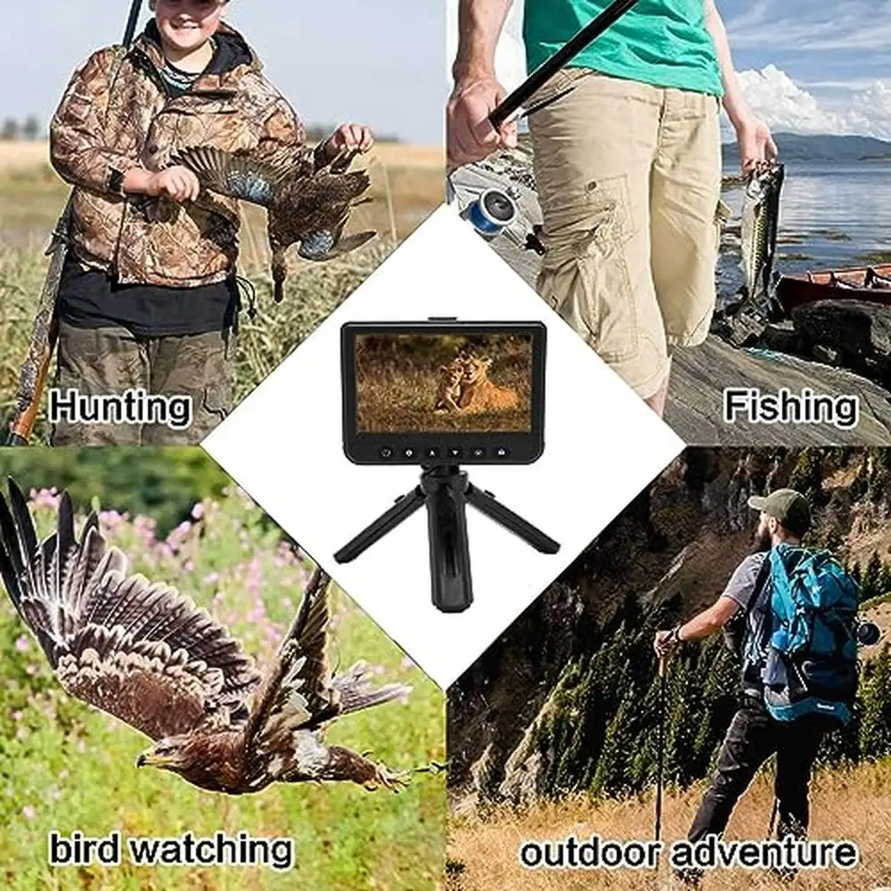 Digital Telescope Camera 50X Magnification 1080P Ultra HD Monocular Bird Watching Hunting Scope Monitor