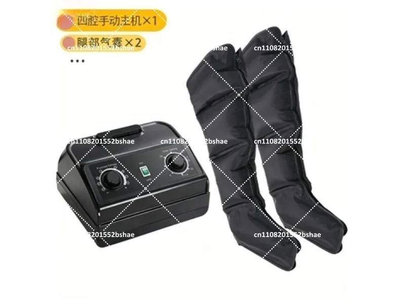 Air Wave Leg Massager with Pneumatic Compression, Automatic Kneading for Feet, Thigh & Calf Relief