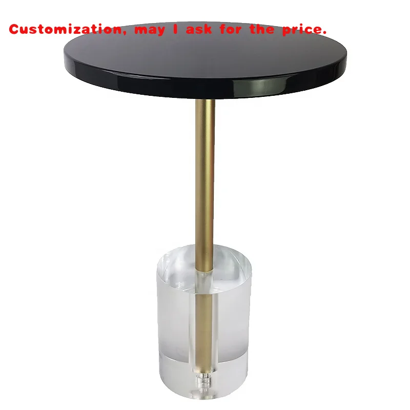 

Изготовленный на заказ приставной столик из люцита, журнальный столик из плексигласа для гостиной, акриловый консольный столик