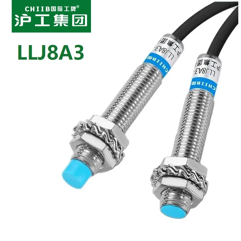 

2mm 4mm Long Detect Distance Inductive Metal Sensor Switch LLJ8A3 2 Wire 3 Wire NPN PNP NO NC M8 Inductive Proximity Switch