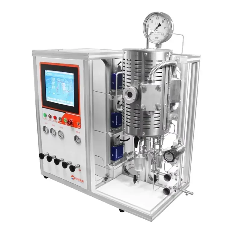 Micro Photo-thermal Catalytic Reaction System High Pressure Reactor High Temperature Fix Bed CH4 CO2