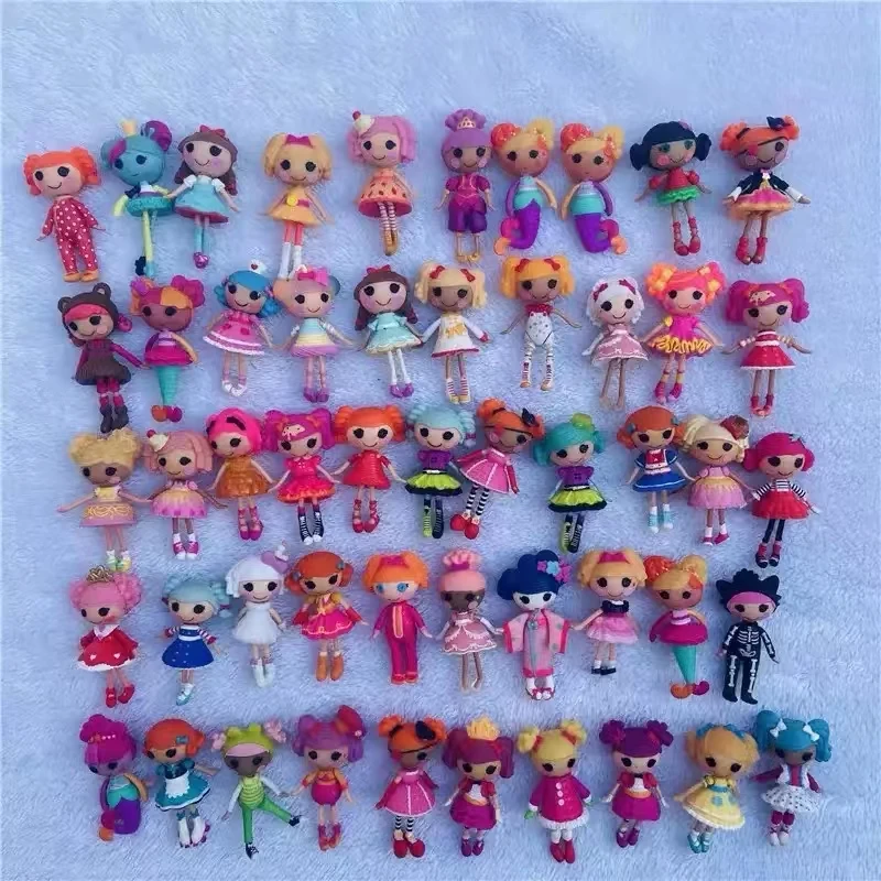 Оригинальная кукла Lalaloopsy Mini разных стилей и 8 см, праздничный подарок для девочек, коллекционные игрушки