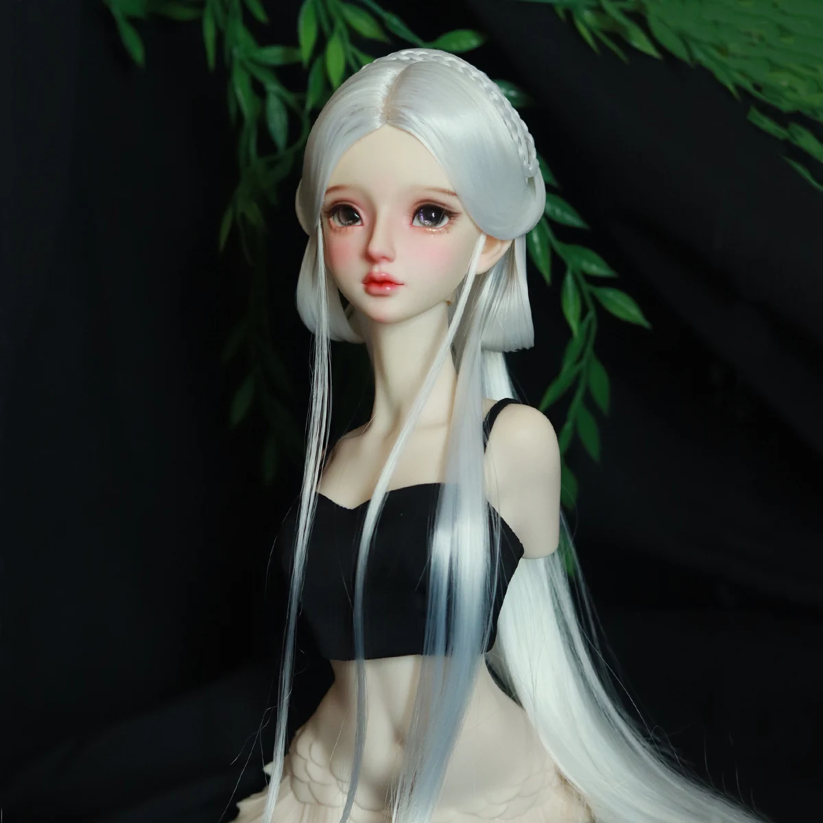 

Blyth 1/6 1/4 1/3 Scale Ancient Costume BJD Doll Wigs Vintage Long Hair Fairy Wig For YOSD MSD SD13 Girl SSDF Accessories A1925