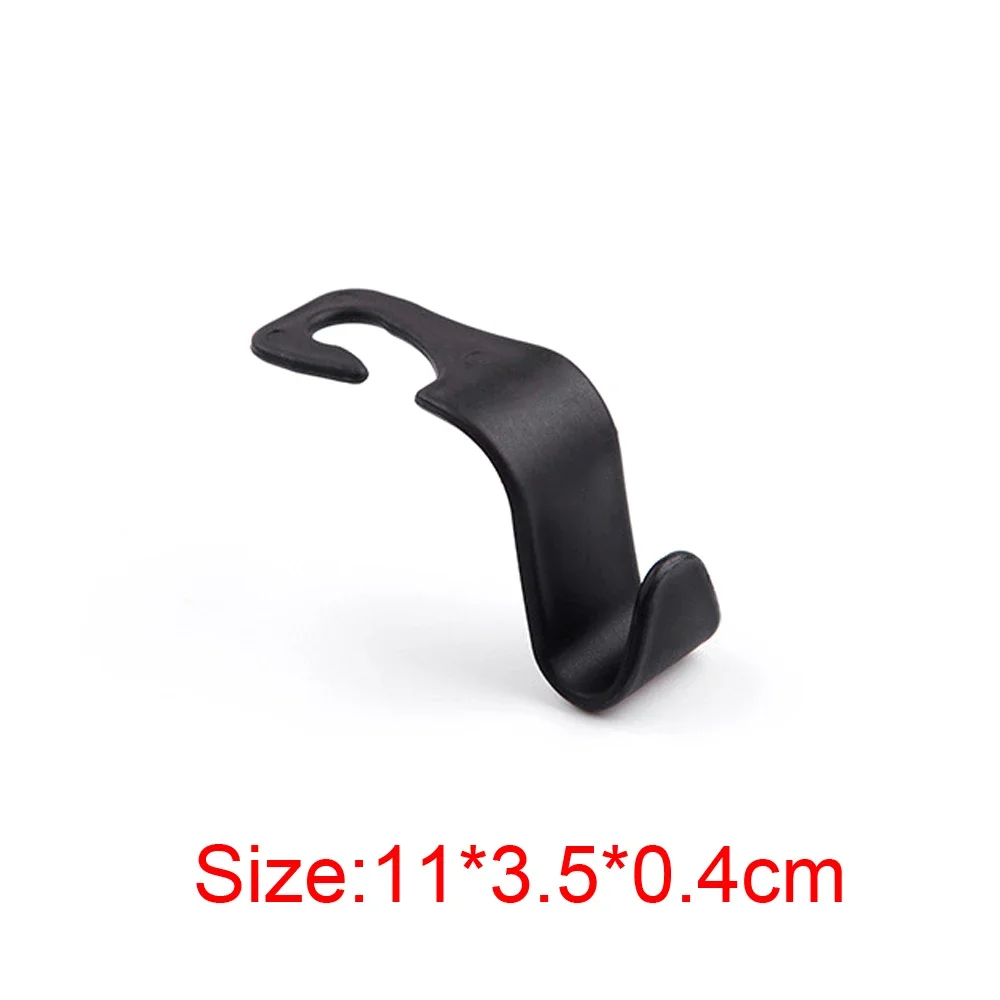 4/2/1 PCS Car Seat Headrest Hook for Auto Rear Seat Organizer Hanger Storage Holder for Handbag Purse Bags Clothes Coats