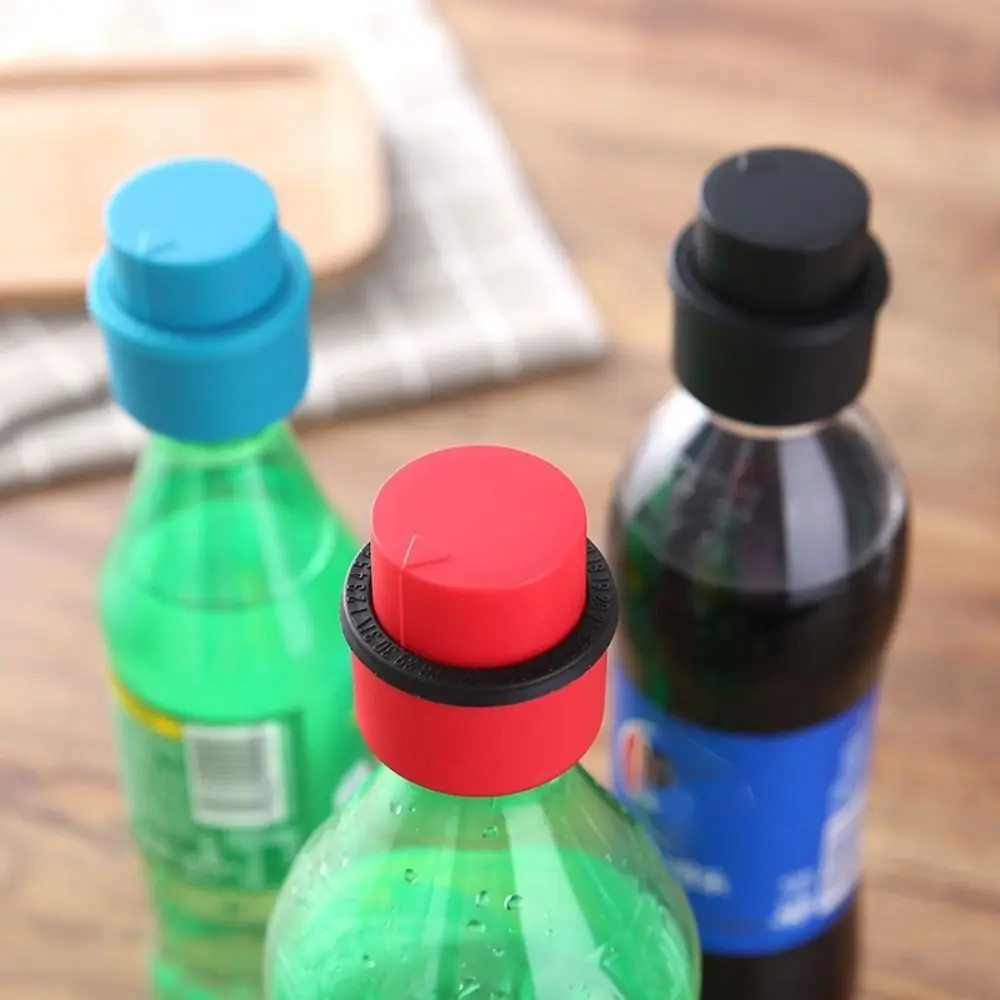 1Pcs Durable Air Tight Drink Sealer Frizzy Cola Pump Soda Cap Inflatable Reusable Bottle Stopper Carbonation Keeper