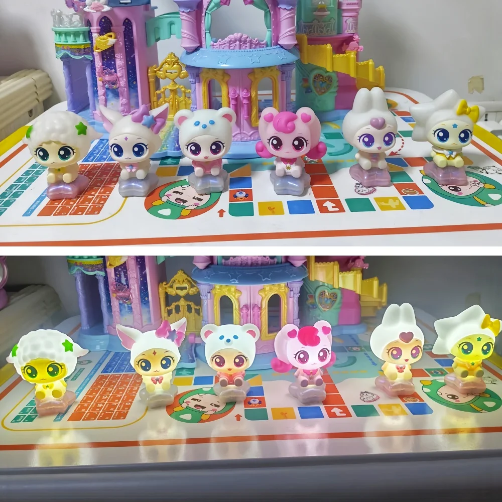 New Catch Teenieping Blind Box Luminous Ornament Series Toys Nightlight Rabbit And Sheep Cute Anime Figure Gifts