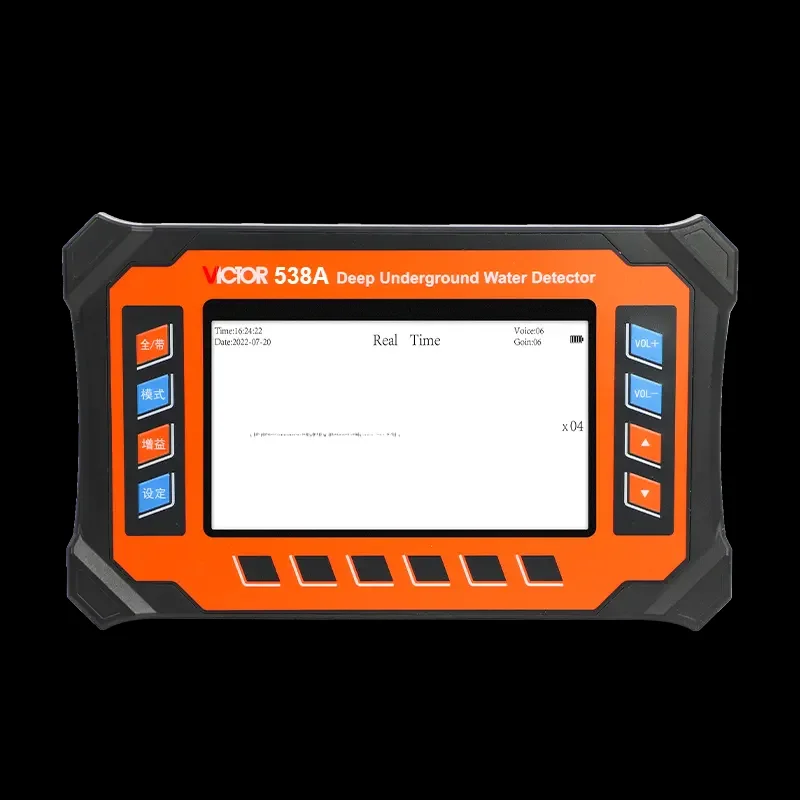 VICTOR 538A 100HZ~3000Hz Frequency Water Leak Detection Max. Detection Depth 3m Water Leak Detector