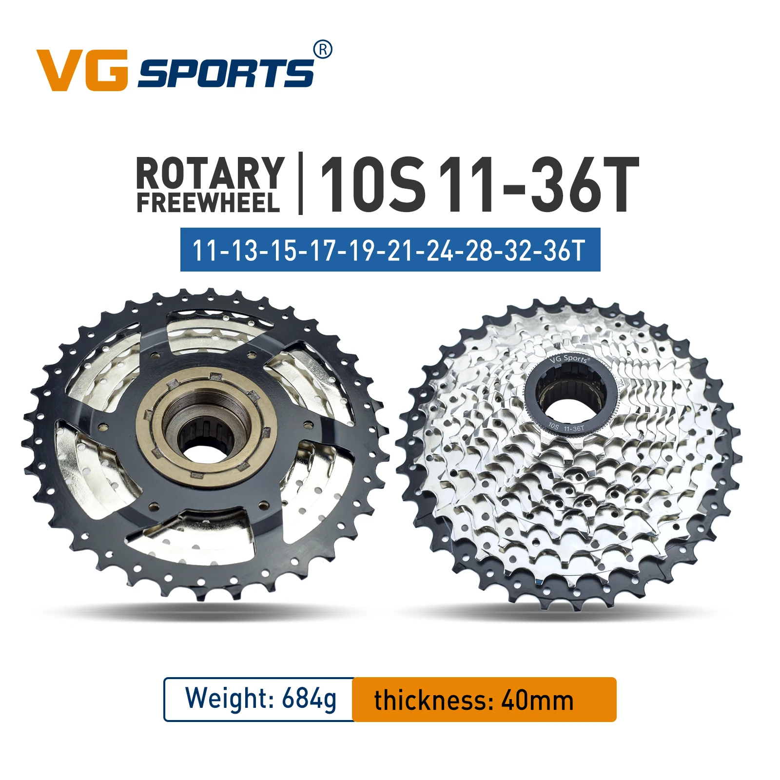 VG スポーツバイクフリーホイールスプロケット 5/6/7/8/9/10/11