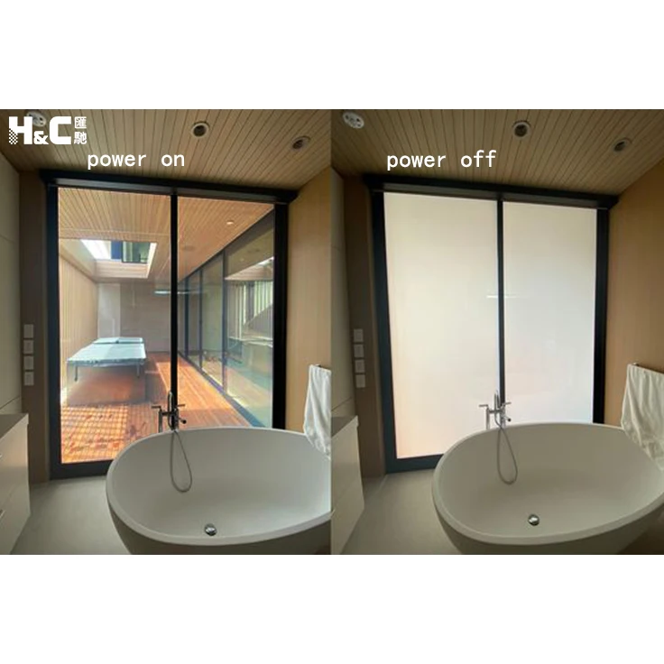 Huichi Switchable Power Supply Control Glass Smart Film for Office Building