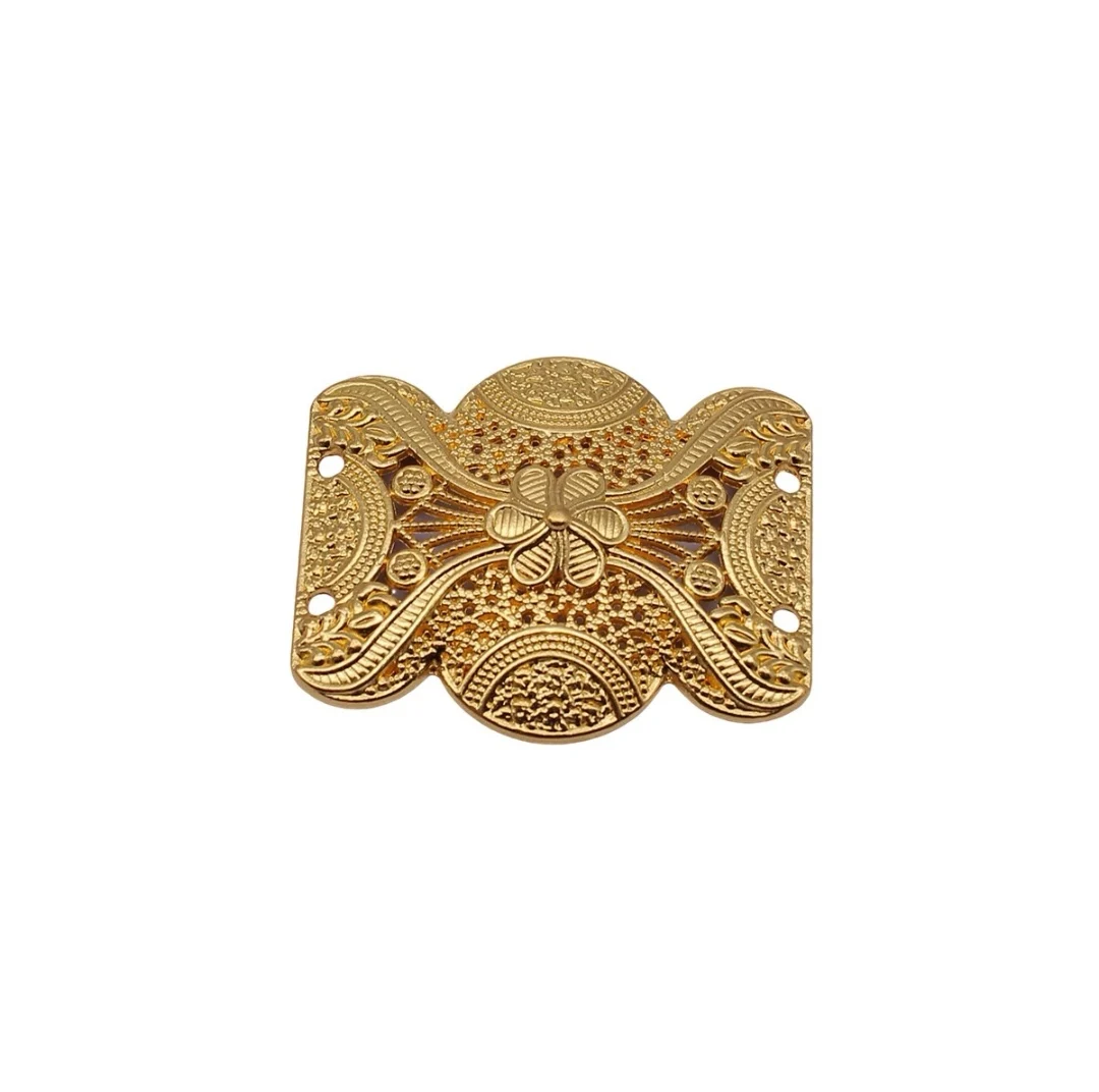 

5pcs 44x36mm Zinc alloy metal antiqued gold plated connector T1150 for jewelry making