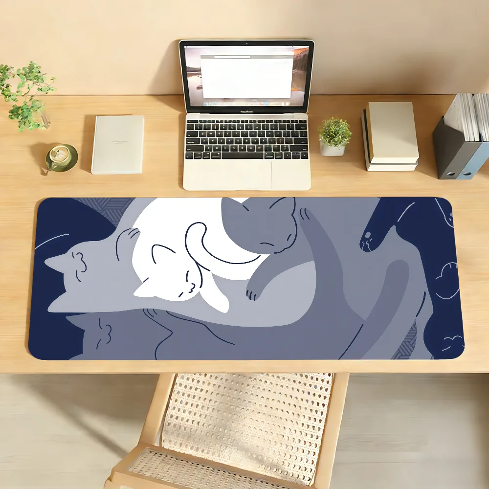 Cute Blue Cat Y-yuzZzil feline - Gaming Keyboard Blue ulasan dan harga