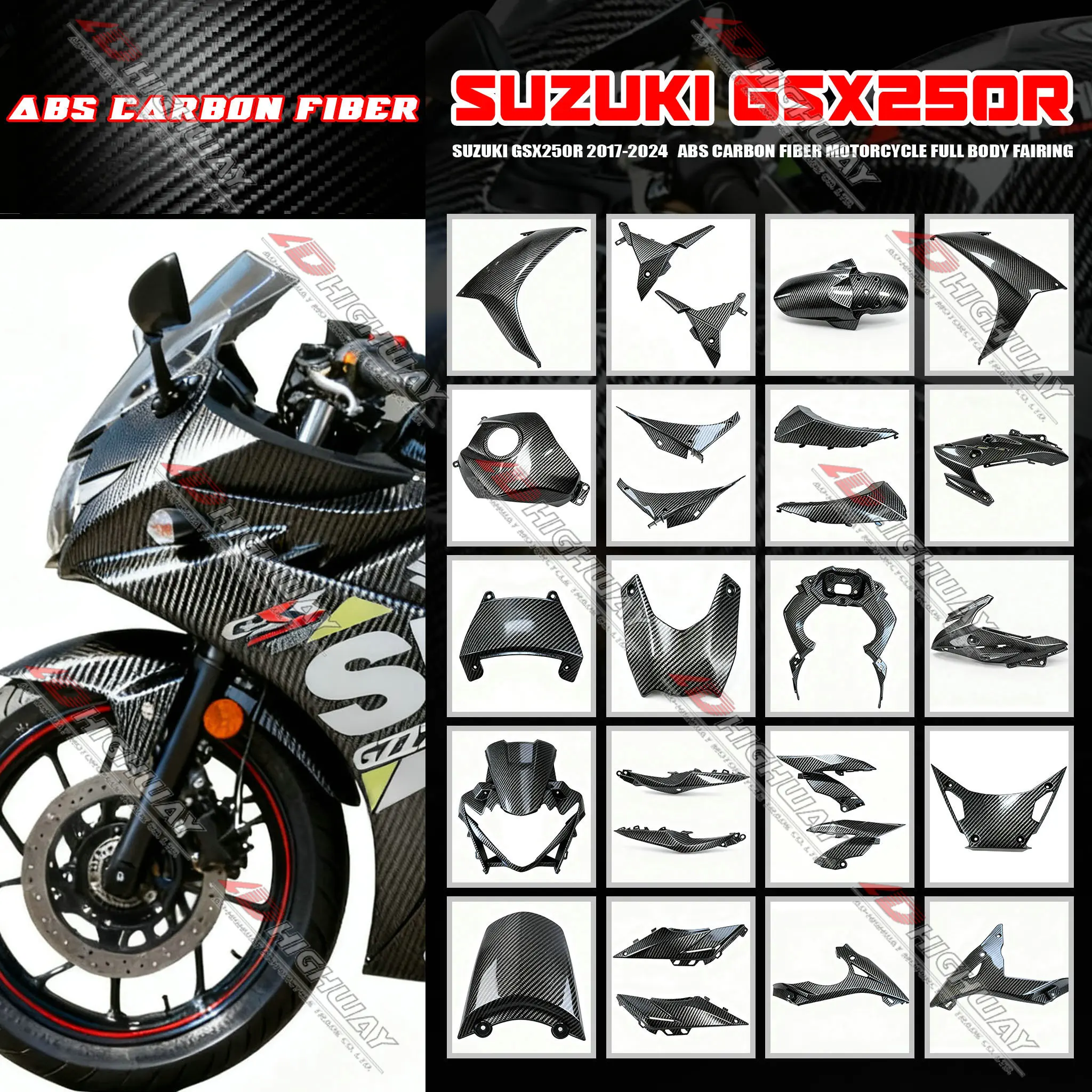 Gsx250r カウル-AliExpress