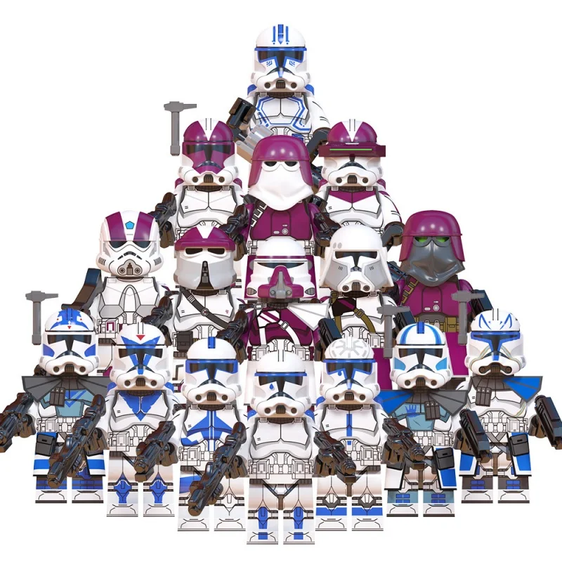 

In Stock New Chinese Building Blocks Doll Movie And Anime Character Models, Anime Fans Collect Gifts