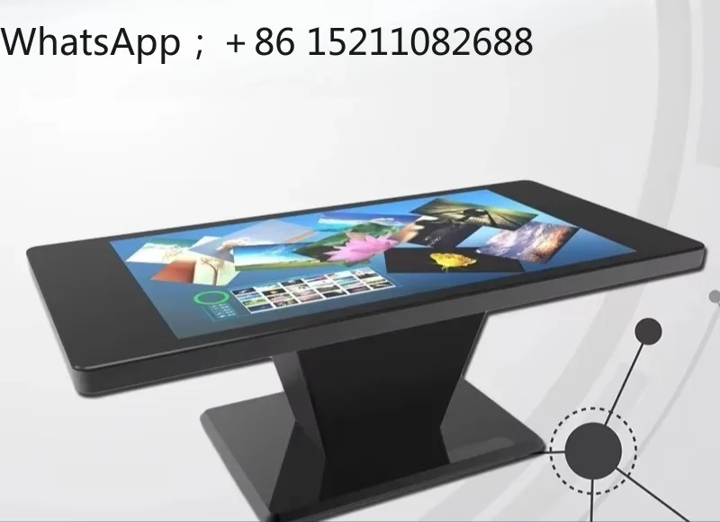 SCY smart touch coffee table capacitive screen waterproof all-in-one machine negotiation table