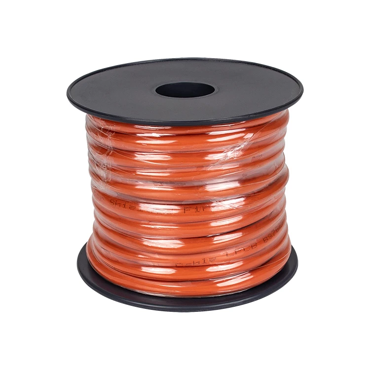 Shielded  resistant cable PH120 2x4.0 solid copper conductor single strand  china fire alarms factory fire alarm cable