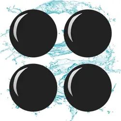Car Door Key Holes Protector 4PCS Car Door Lock Keyhole Protector Stickers Trim Car Door Lock Screw Protector Key Decor