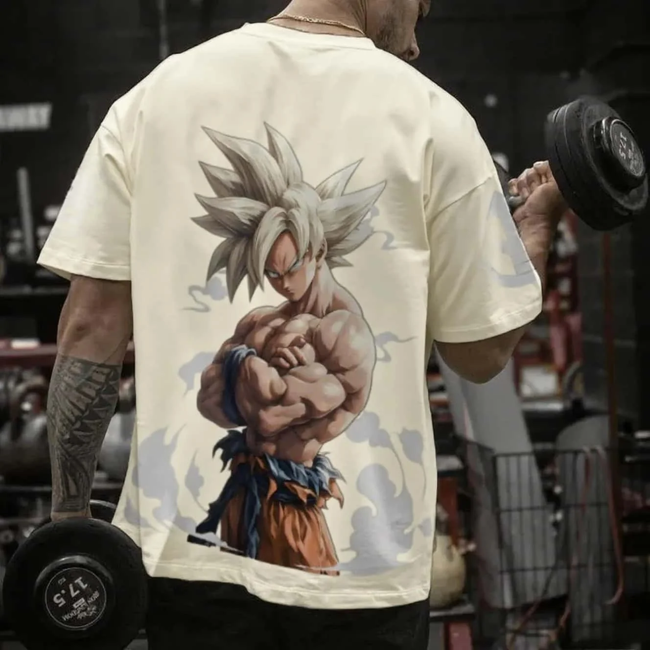 Summer 2026 Dragon Ball Retro Anime T-shirt Men's Casual Sports Everyday Giant Goku Graphic T-shirt for Anime Fans