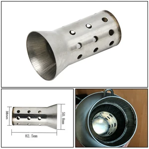 كاتم صوت العادم للدراجات النارية DB Killer Thickr ، مزيل الضوضاء ، 51 مم ، كاواساكي Z650 ، NER-6N ، Z1000SX ، Ninja 300 ، EX300 ، Z300 6 مبيعات رئيسية أصلية Ninja 300 العادم - No1