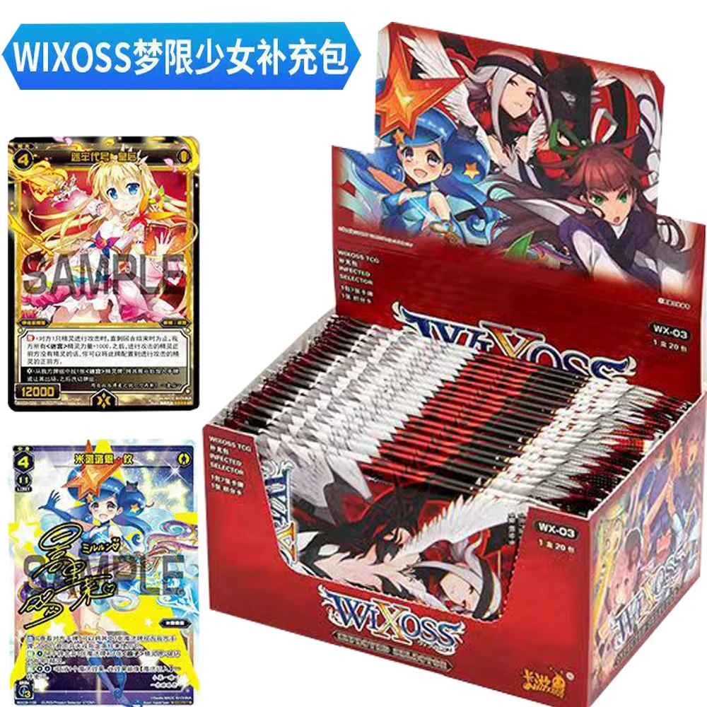 Wholesale KAYOU WIXOSS Cards Anime Girls High Quality Board Game Battle Card Peripheral Collection Birthday Gift for Children