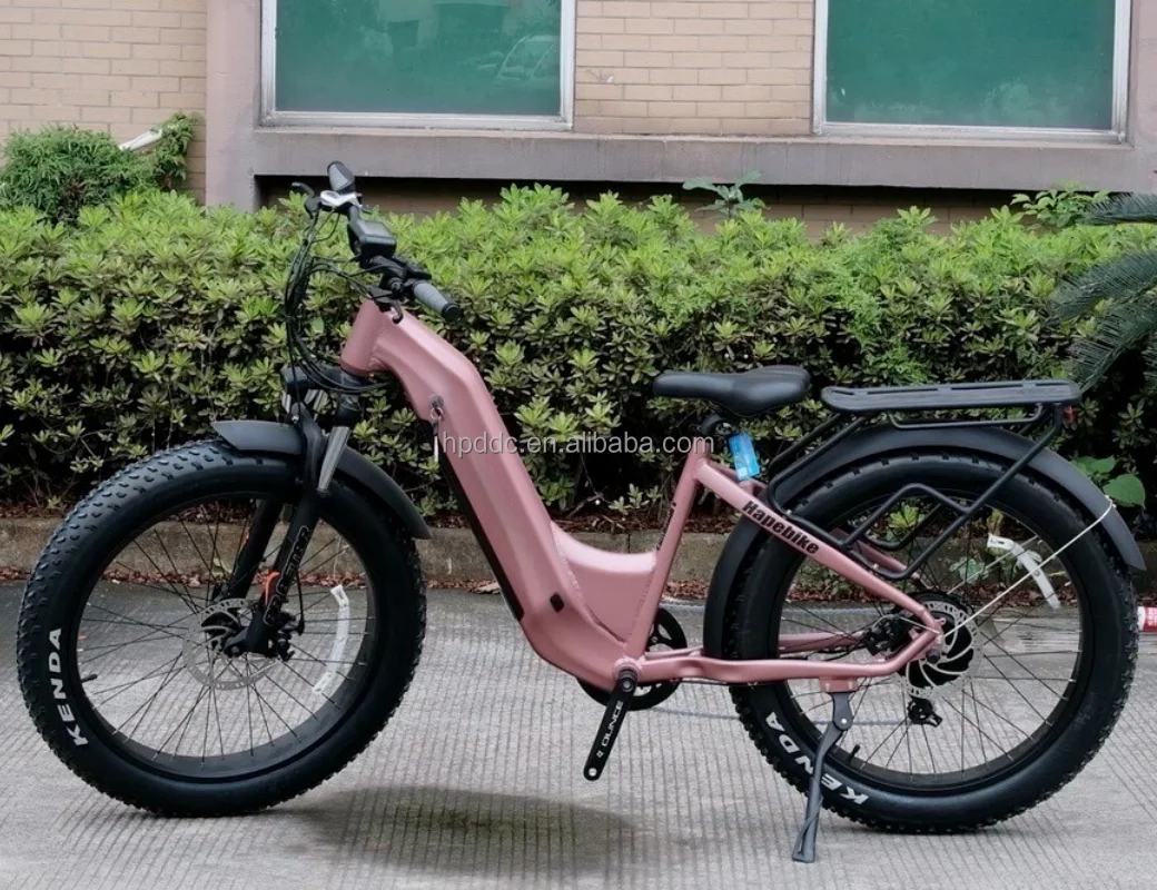 

A Long Distance Beach Cruiser E Bike 48V 500W Electric Bicycle 1000W 26*4.0 Kenda Tire Electric Fat Tire Bike for Wholesale