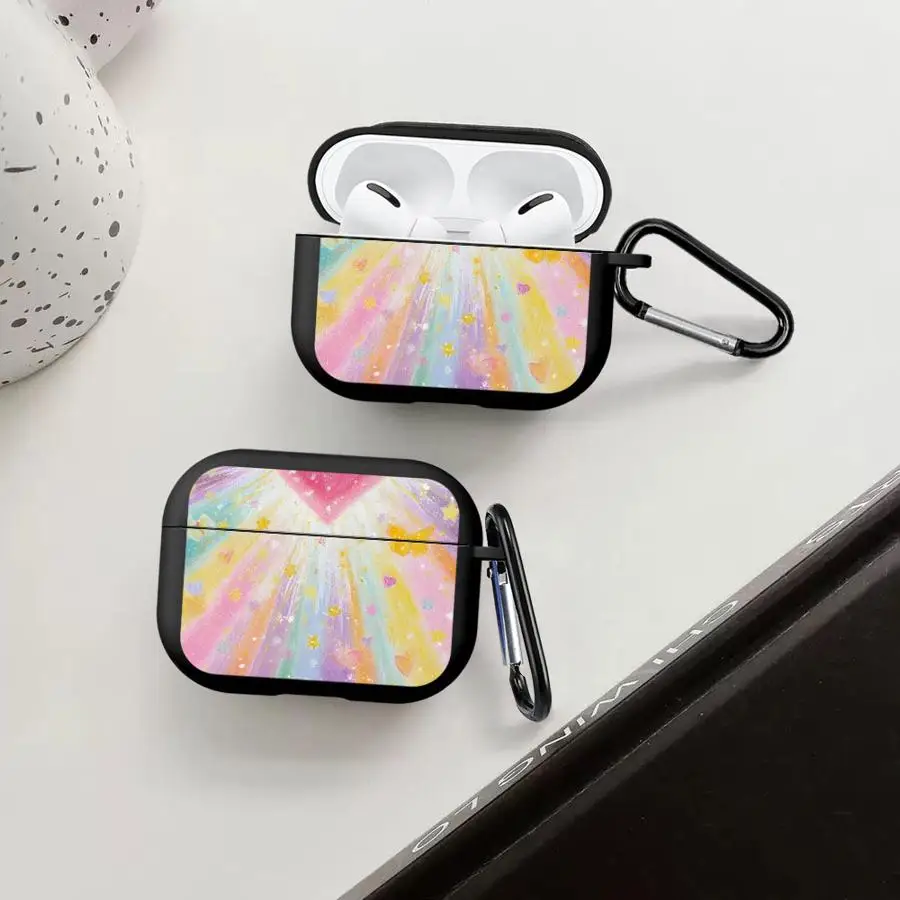 

Love Star Case For Airpods 2 Pro3 Pro2 Pro 1 3 4 Earphone Cases Cover