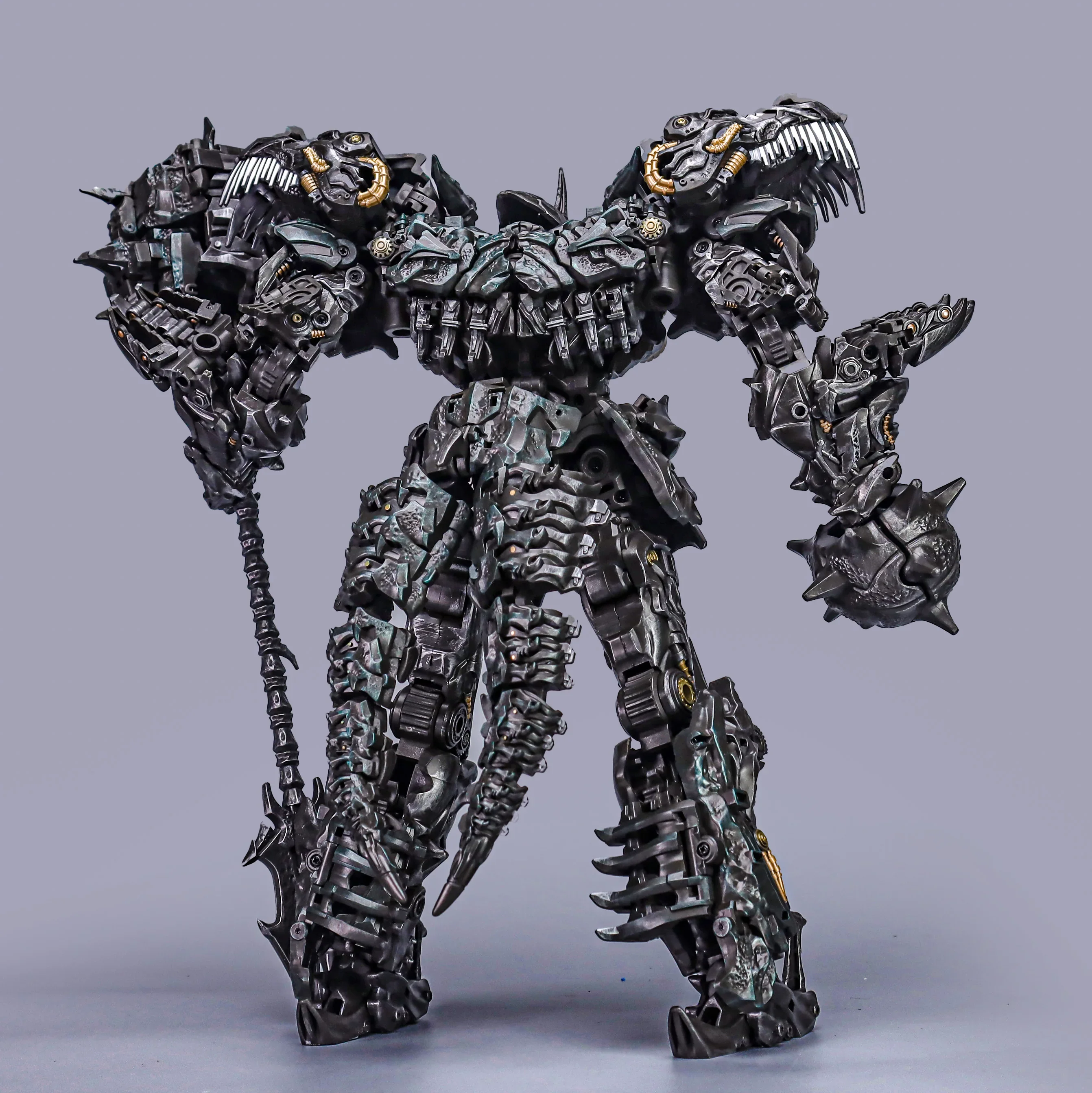 En Stock Transformation G-Creations Grimlock MTST-01B MTST01B WRATH Dinosaure Statue Niveau Peinture Action Figure Robot Jouet