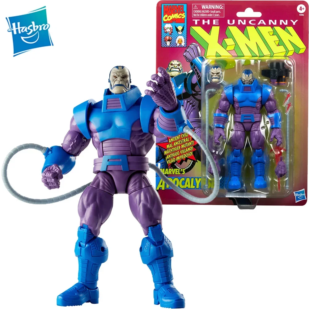 Лидер продаж, Оригинальные фигурки Hasbro серии «Легенды Marvel», «Апокалипсис», 6 дюймов, 8 аксессуаров, коллекционная игрушка, подарок на день рождения F3446