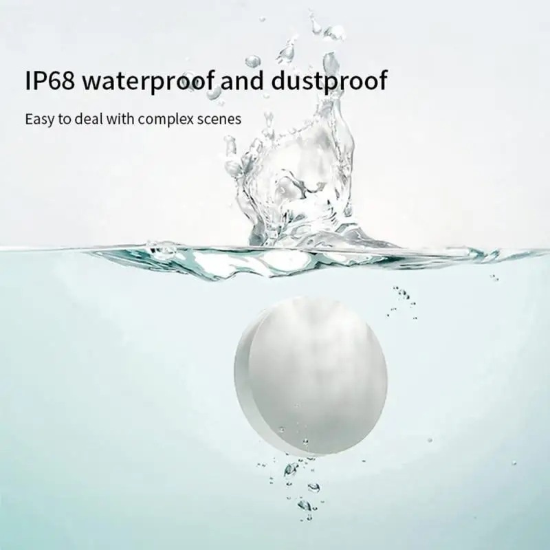 TUYA Waterdompelsensor Overstromingswaterlekdetector Alarm Beveiliging Inweken Sensor Smart Life Vol Waterkoppeling Alarm