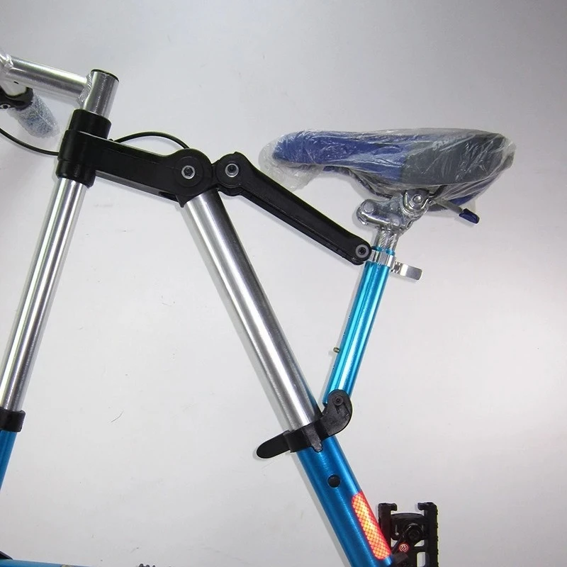 Foldable Bicycle Mini Portable Folding Bike Outdoor Sports Fitness Equipment Lightweight Urban Commuting Cycling Tool