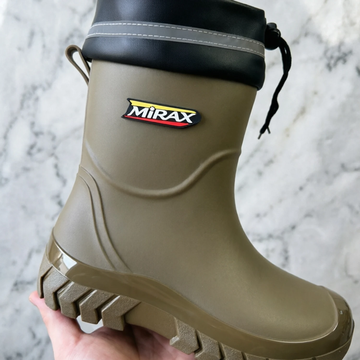 Modische, leichte, wasserdichte und rutschfeste Damen-Regenschuhe für Outdoor-Aktivitäten – Detail 4