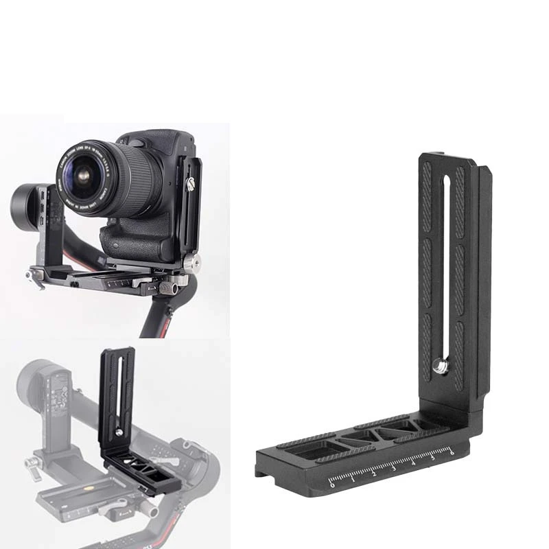 

L-Type Quick Release Plate for DJI RS3/RS2/RSC2 Vertical Shooter Stabilizer Micro SLR Camera Accessories