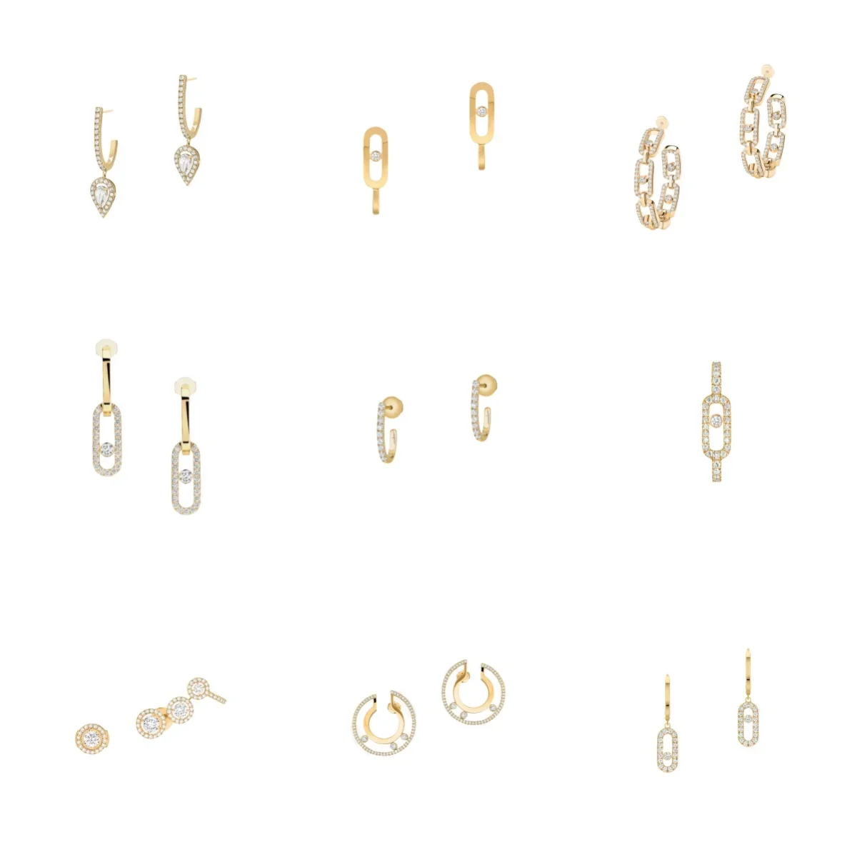 

2024 Original Design High Quality Jewelry Personalized Simple Irregular Earring Suitable for Women's Daily Wear