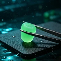 100Pcs Soft Rubber Luminous Fishing Beads Round Glow Balls for Treble Hook Rig Lure Night Fishing Tackle Accessories 3