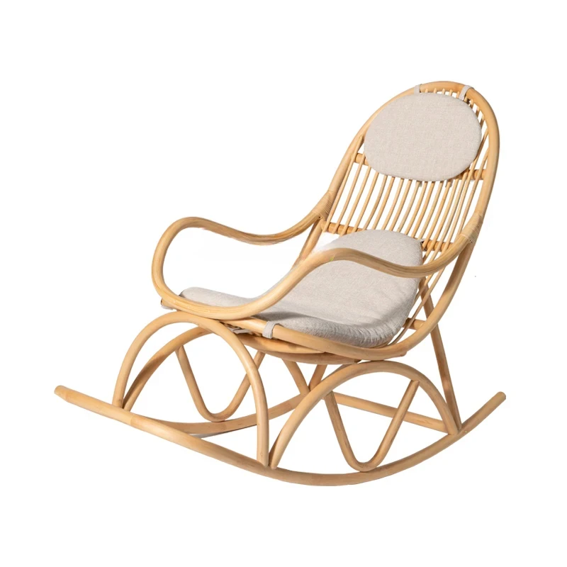 Simple Fashion Living Room Rocking Chair Adult Recliner Balcony Home Leisure Rocking Chair Furniture