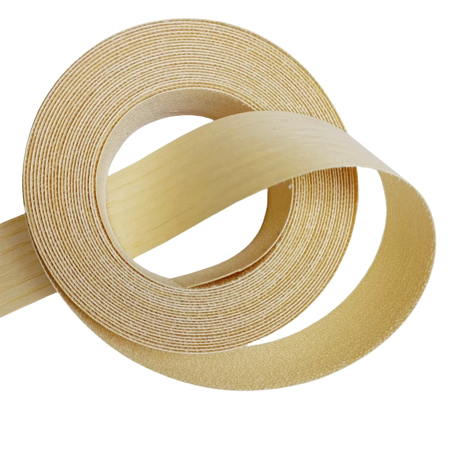 4M/8M/15M Ash Wood Edge Banding  Veneer Strip,Pre-glued Edging Band Roll,Pre-finished Tape for Furniture Plywood Laminate