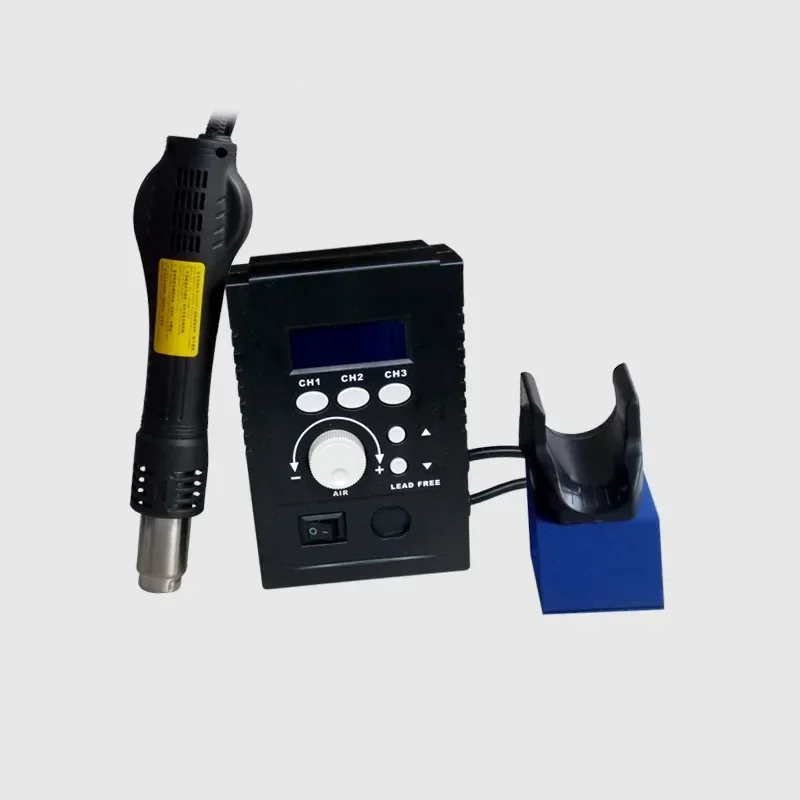 Soldering Station  Portable Digital Hot Air Gun BGA Rework Solder Station Hot Air Blower Heat Gun Desoldering